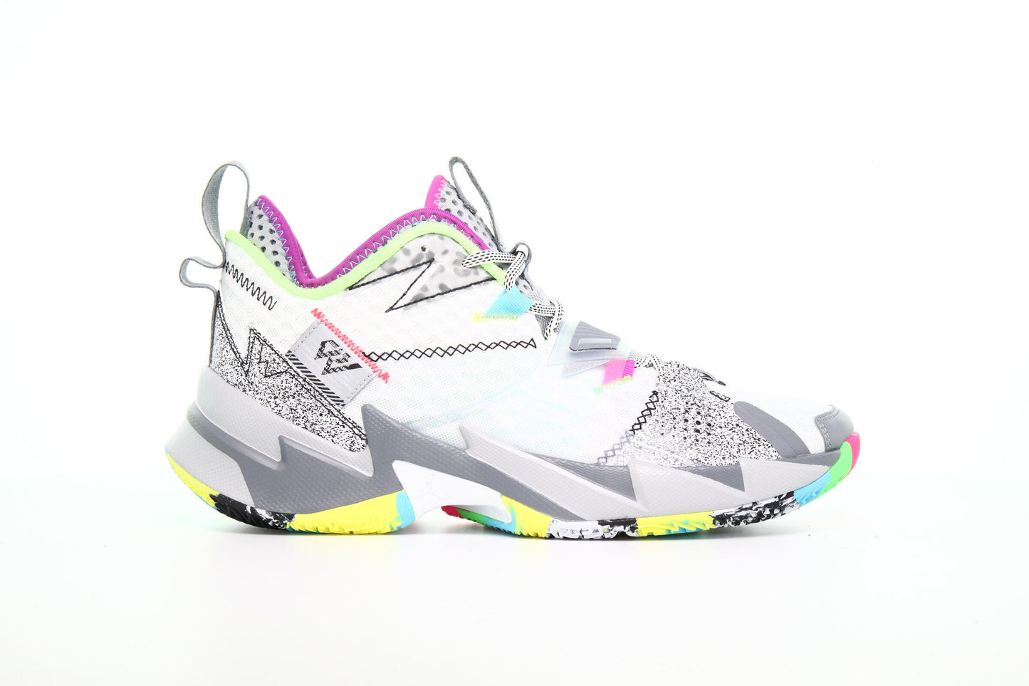 Exclusive Air Jordan WHY NOT ZER0.3 "Zer0 Noise" — 3.5 — Front View