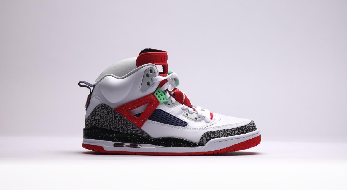 Exclusive Air Jordan Spizike "poison Green" — 3.5 — Front View