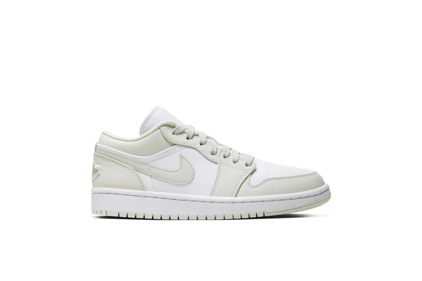 Exclusive Air Jordan WMNS 1 LOW "SPRUCE AURA" — 5 — Front View