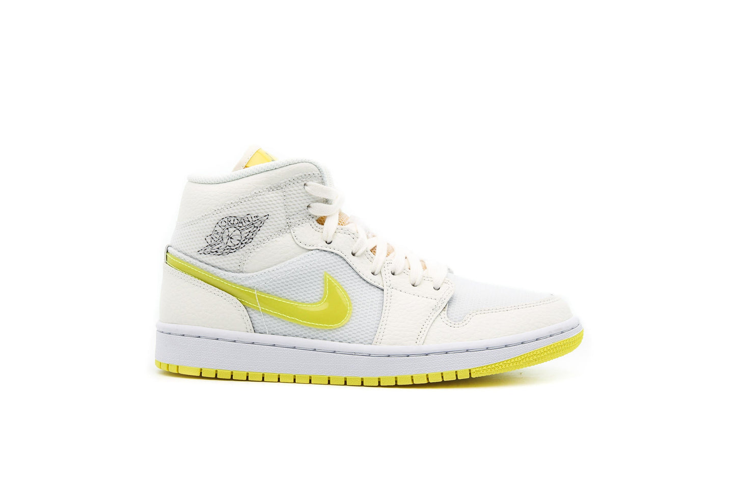 Exclusive Air Jordan WMNS 1 MID SE "SAIL" — 5 — Front View