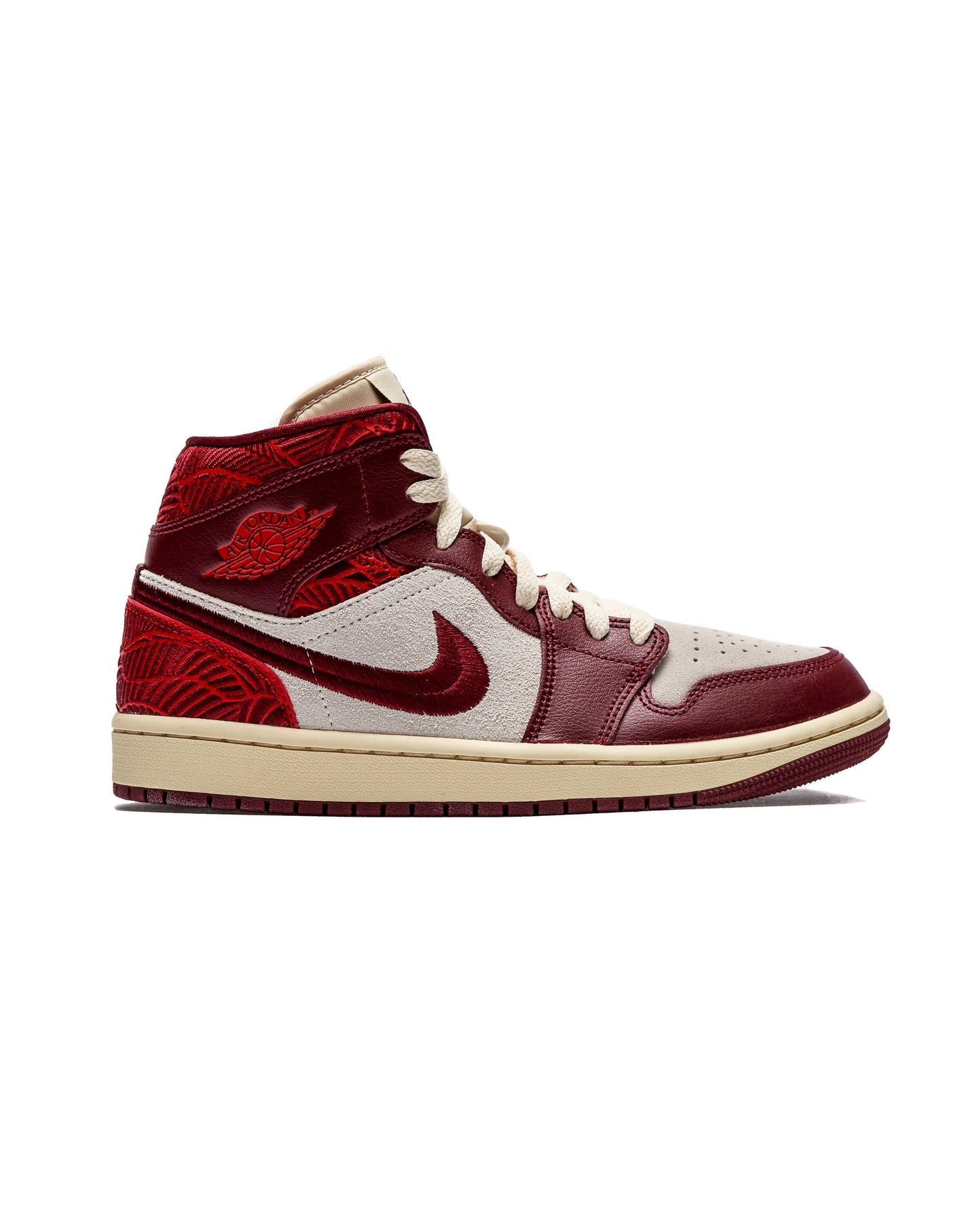 Exclusive Air Jordan WMNS 1 MID SE 'Tiki Leaf' — 5 — Front View