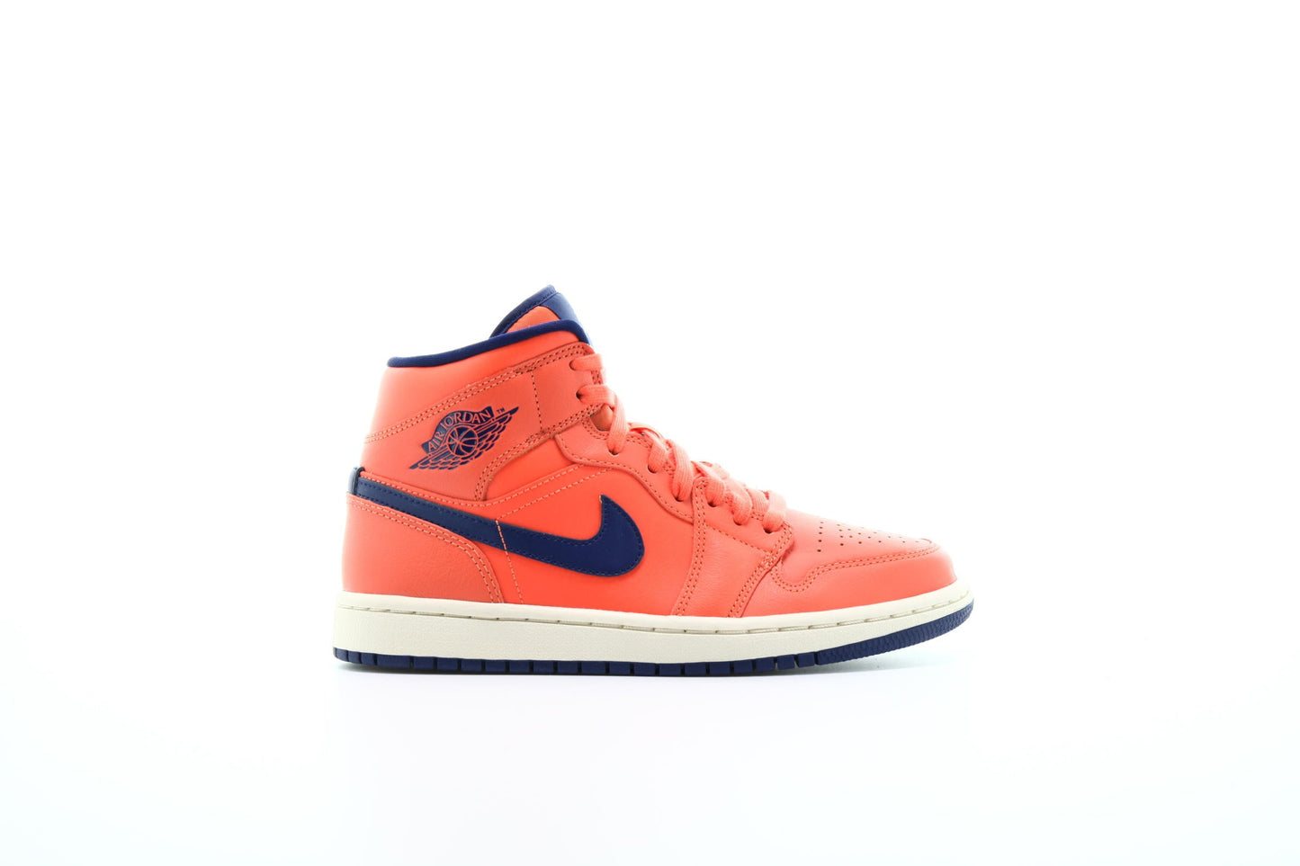 Exclusive Air Jordan Wmns 1 Mid "Turf Orange" — 5 — Front View