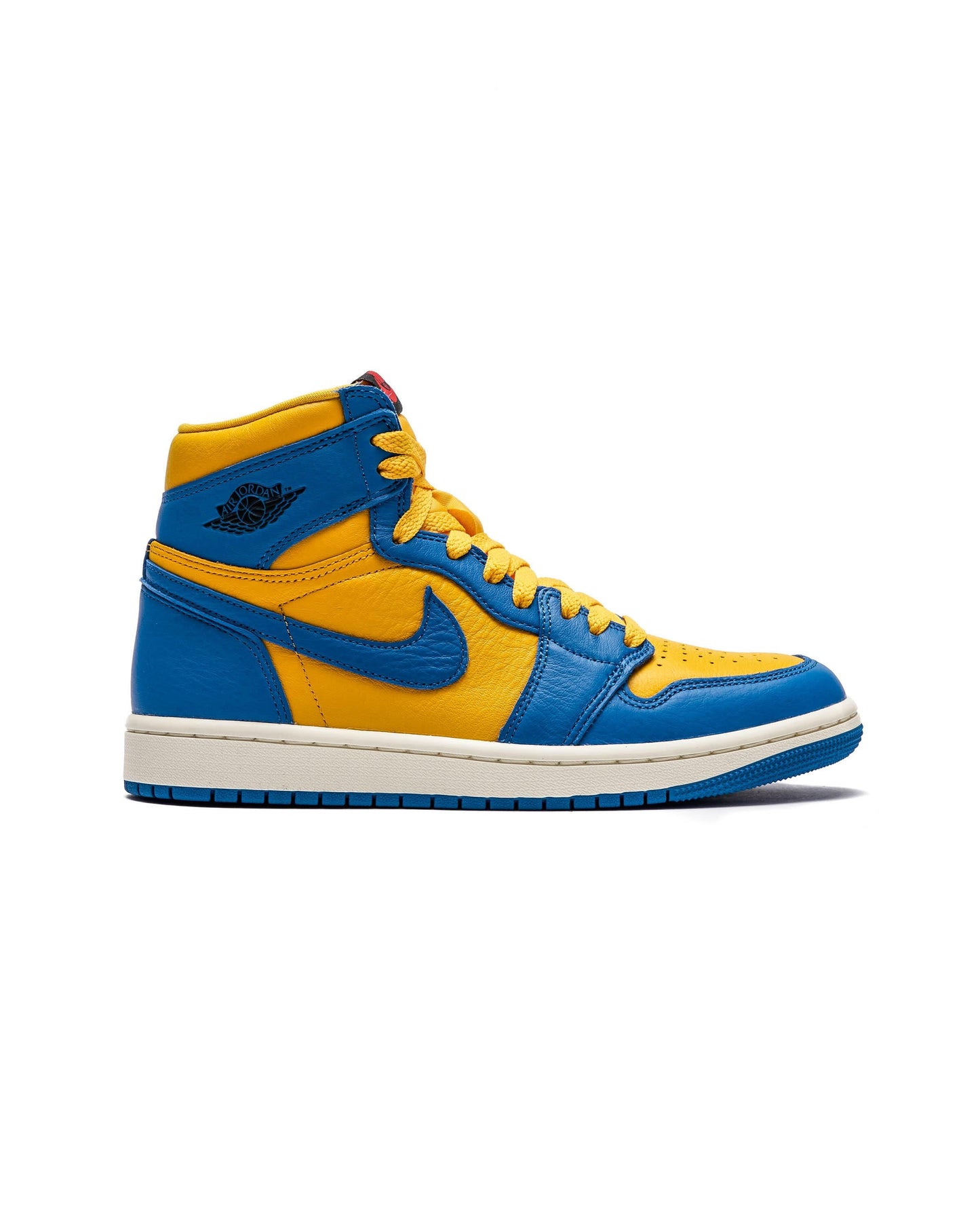 Exclusive Air Jordan WMNS 1 RETRO HI OG 'Reverse Laney' — 5 — Front View