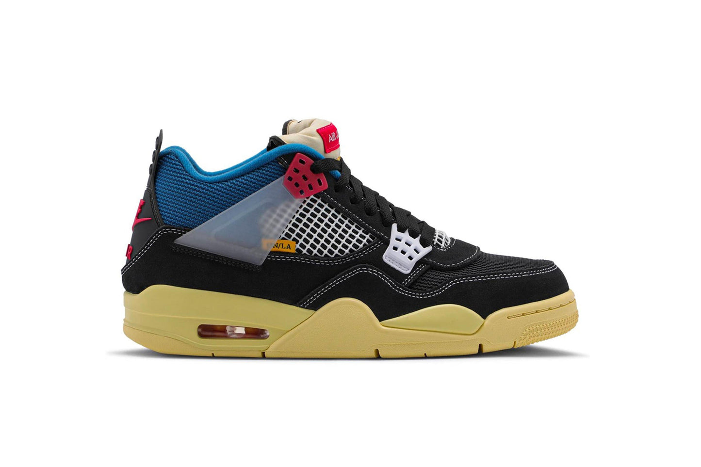 Exclusive Air Jordan x UNION 4 RETRO SP "OFF NOIR" — 3.5 — Front View