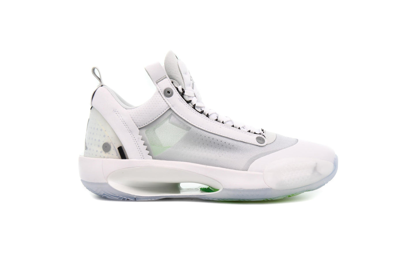 Exclusive Air Jordan XXXIV LOW "WHITE" — 3.5 — Front View