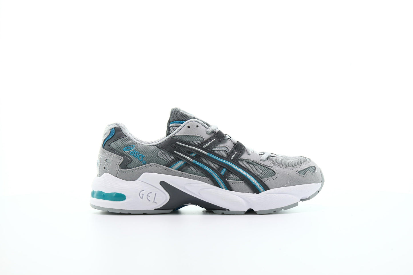 Exclusive Asics GEL-KAYANO 5 OG "Mid Grey" — 4 — Front View