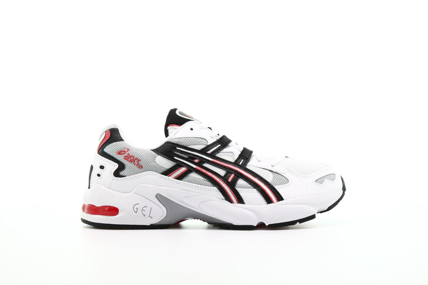 Exclusive Asics GEL-KAYANO 5 OG "White Black" — 4 — Front View