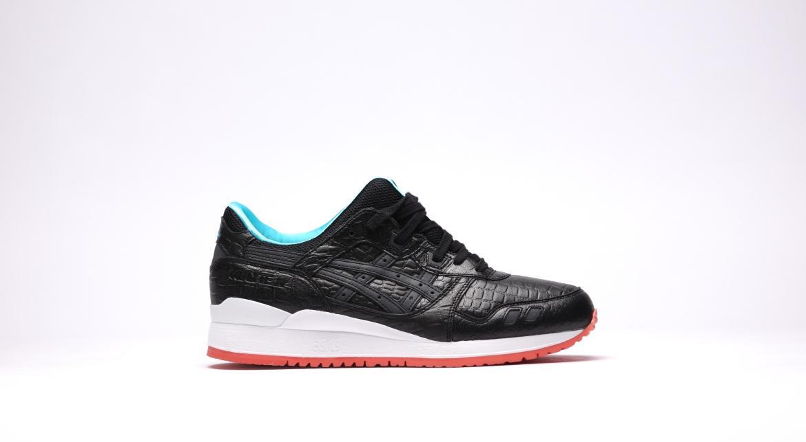 Exclusive Asics GEL LYTE III "BLACK GATOR" — 4 — Front View