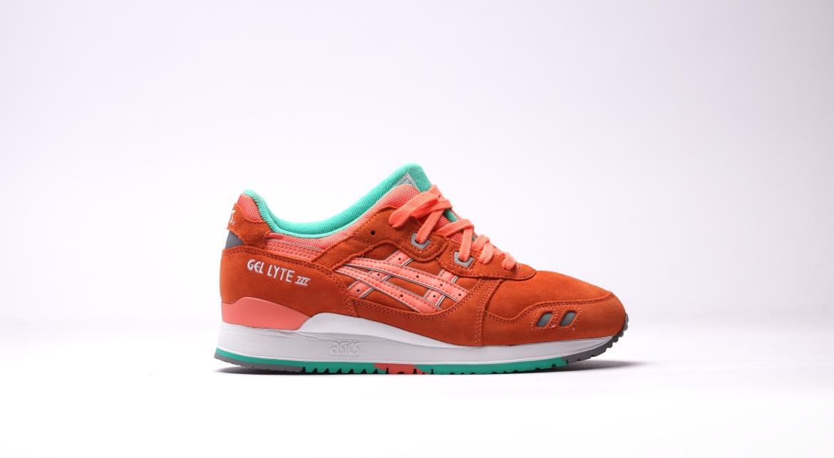 Exclusive Asics Gel Lyte III "Fresh Salmon" — 4 — Front View