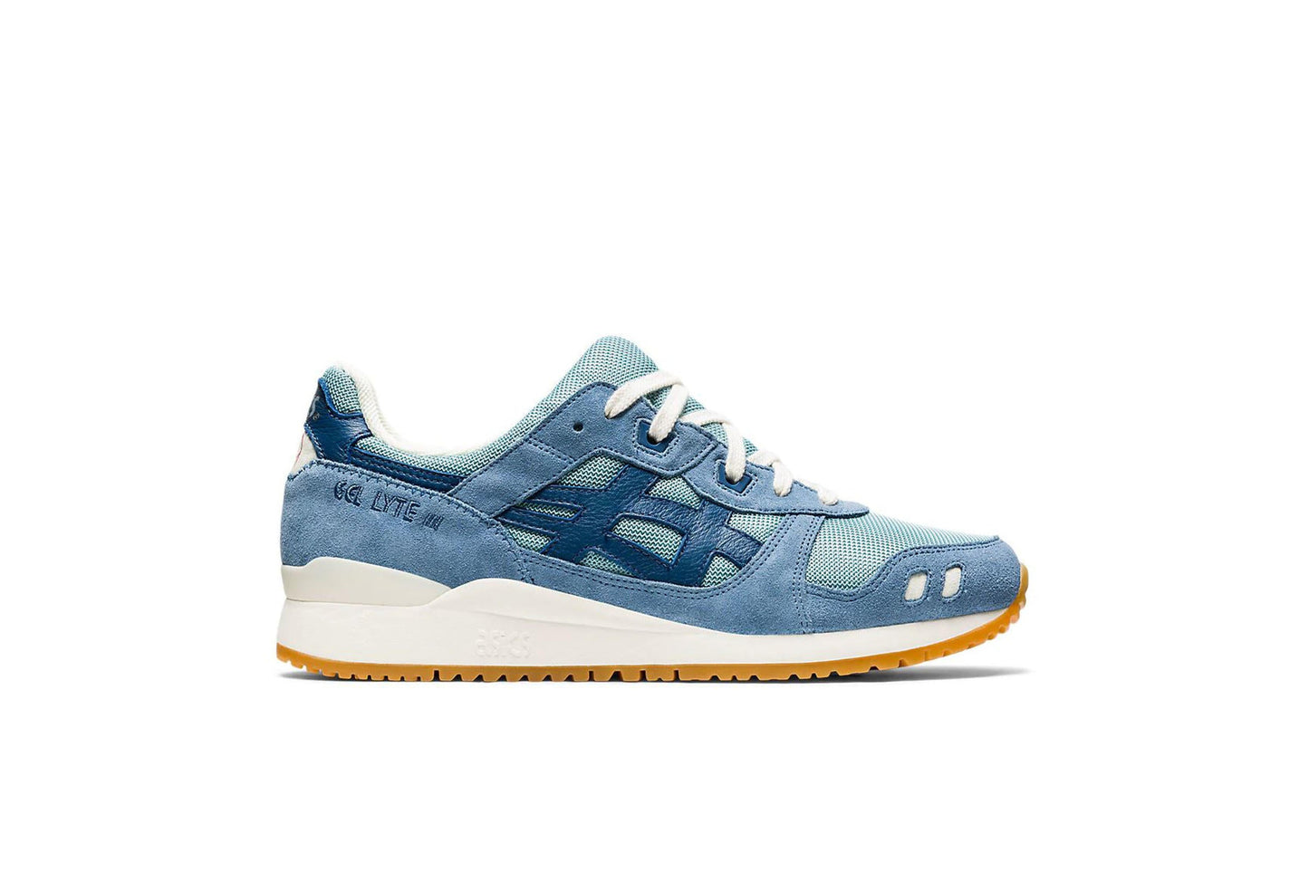 Exclusive Asics GEL-LYTE III OG MONOZUKURI PACK "SMOKE BLUE" — 4 — Front View