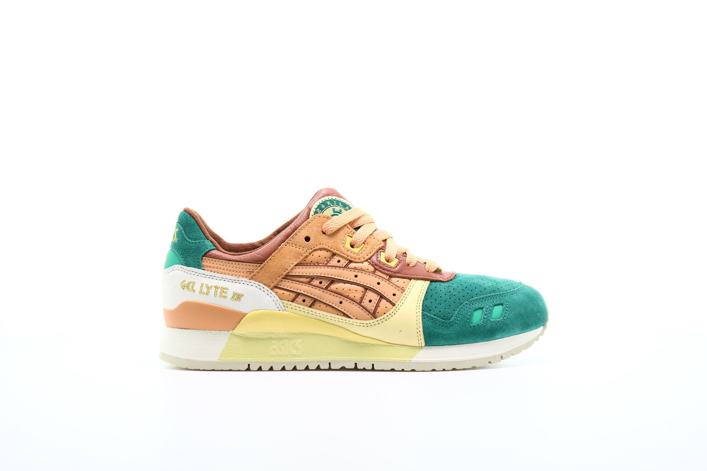 Exclusive Asics x 24 Kilates Gel-Lyte III "Shady Glade" — 4 — Front View