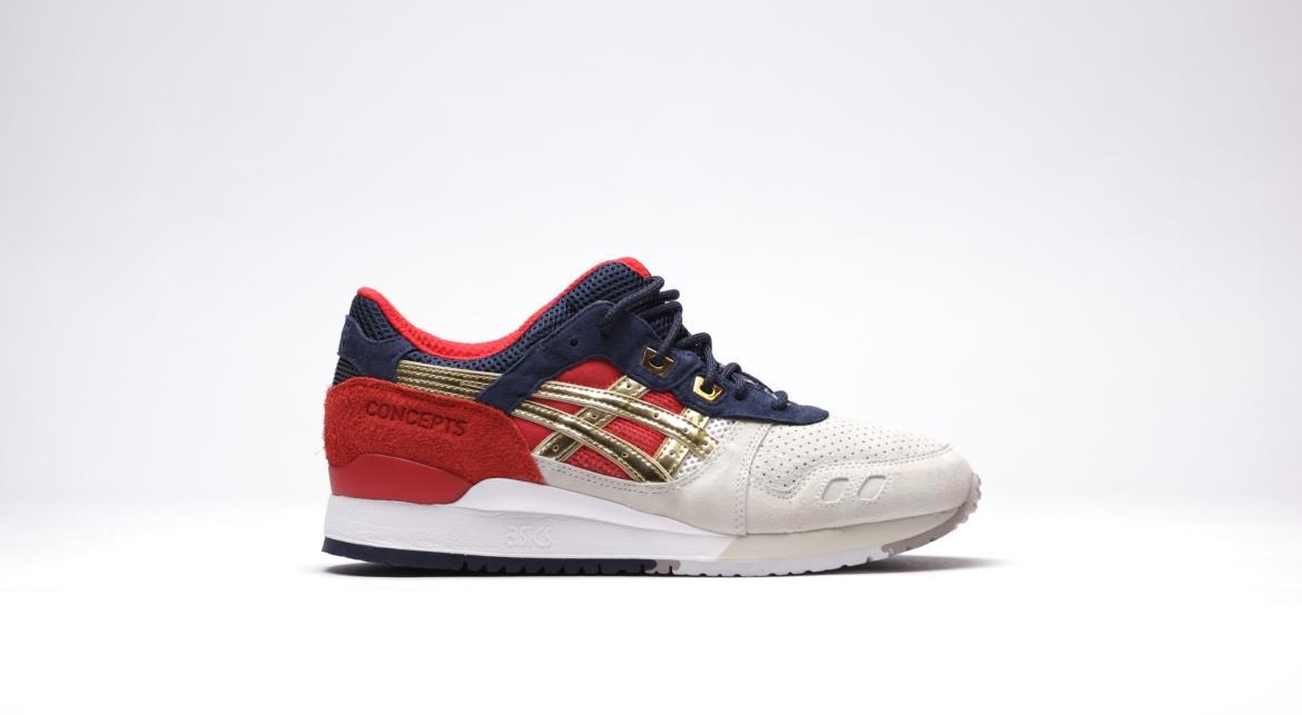 Exclusive Asics x Concepts Gel Lyte III "25th Anniversary" — 4 — Front View
