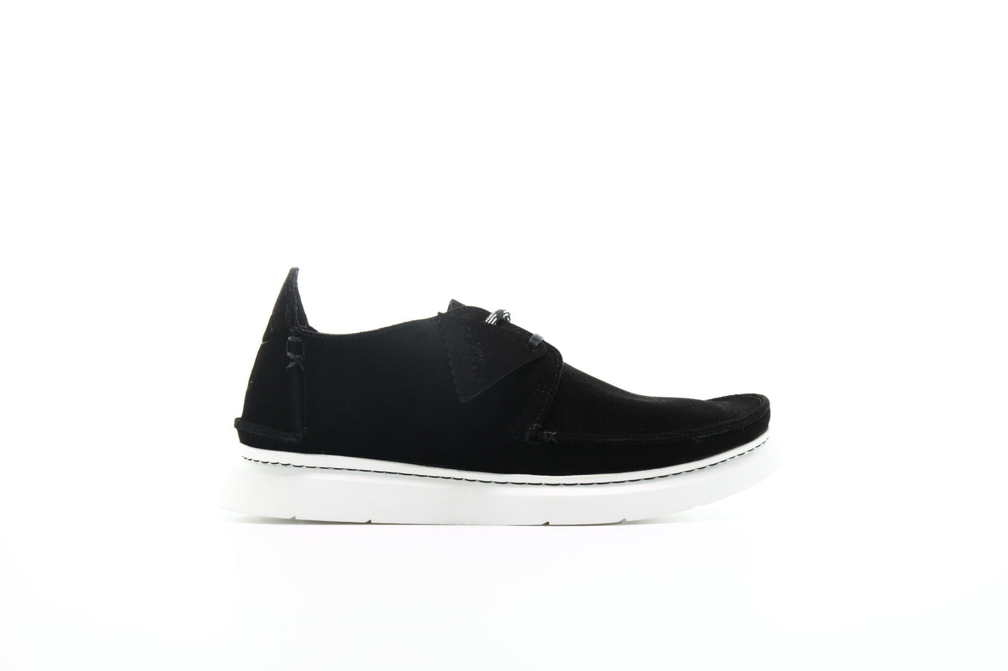 Exclusive Clarks Originals Seven "Black Suede" — 3 — Front View