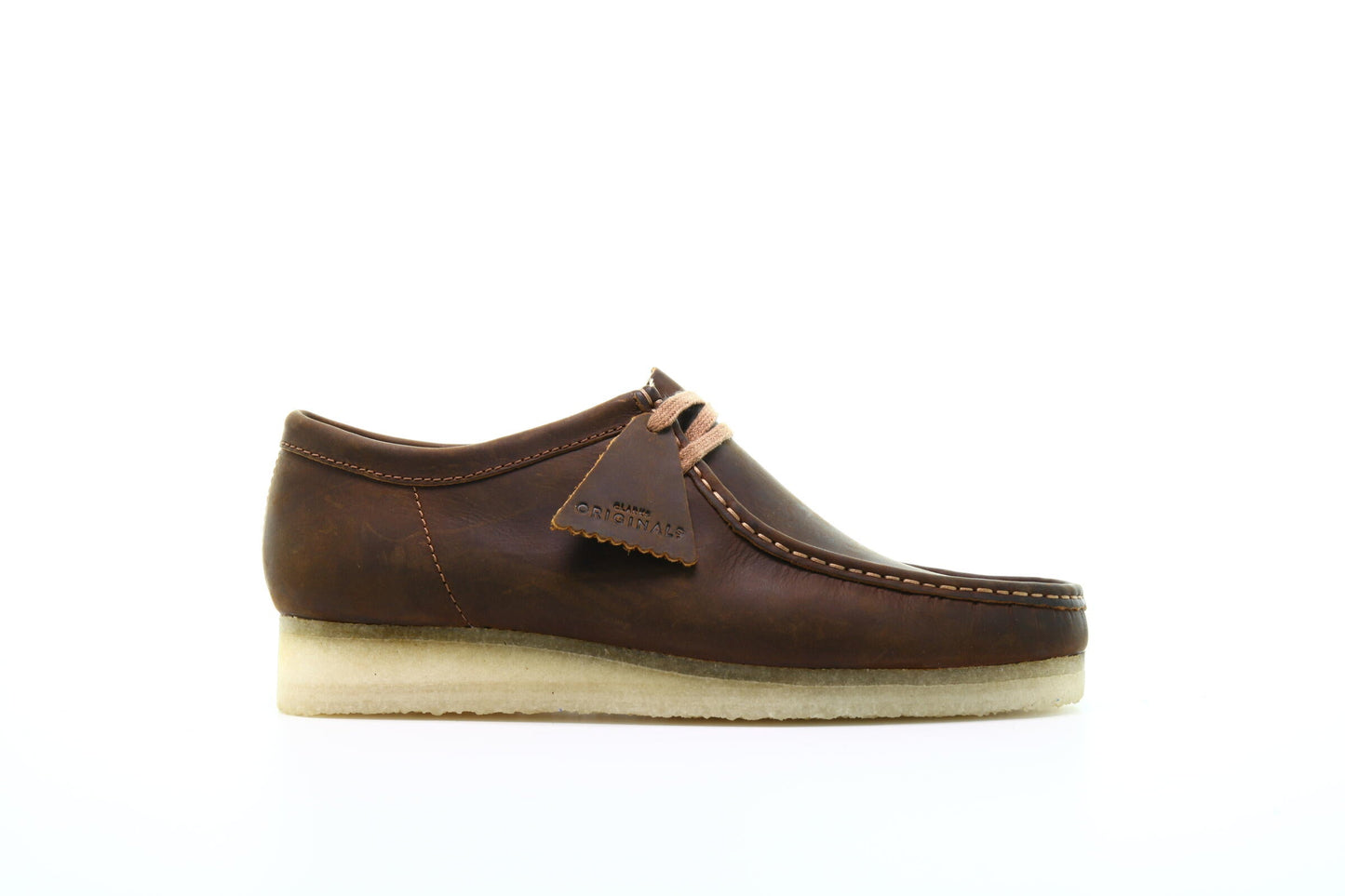 Exclusive Clarks Originals Wallabee "Beeswax" — 3 — Front View