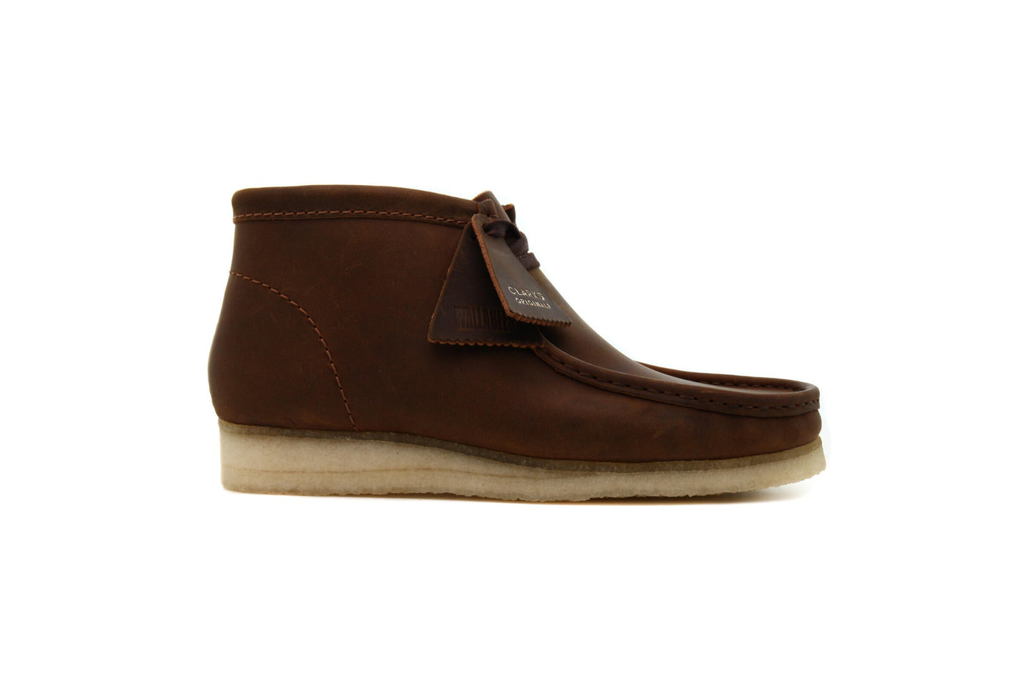 Exclusive Clarks Originals WALLABEE BOOT "BEESWAX" — 3 — Front View