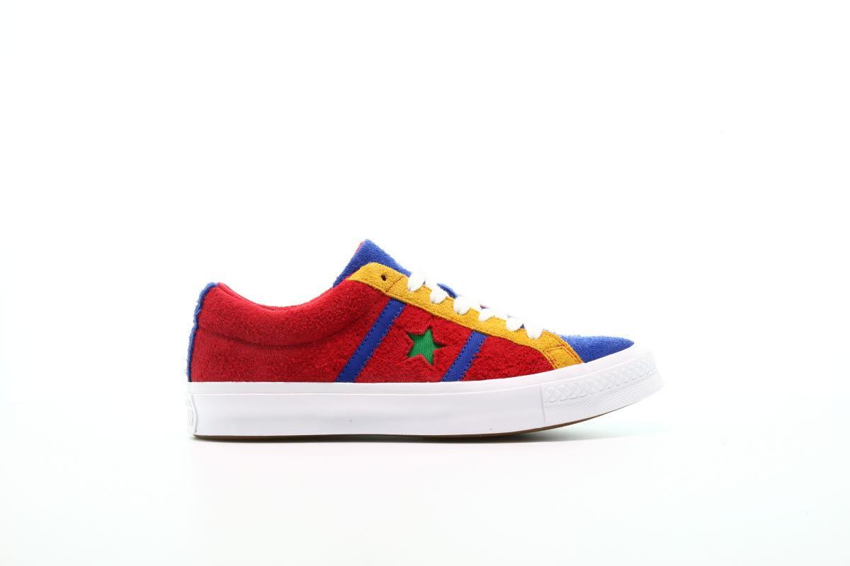 Exclusive Converse One Star Academy OX "Enamel Red" — 3 — Front View