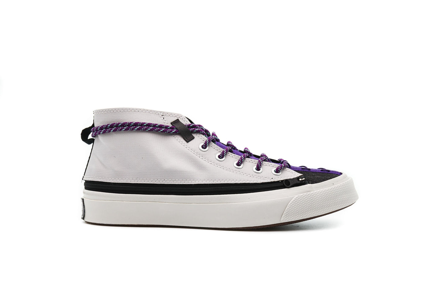 Exclusive Converse x CONVERSE DECKSTAR ZIP MID ALL TERRAIN "PALE PUTTY" — 3 — Front View