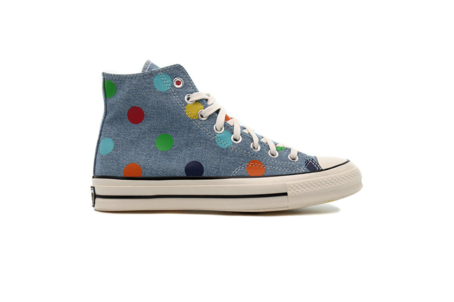 Exclusive Converse x TTC GLF CHUCK 70 HI "POLKA DOT" — 3 — Front View