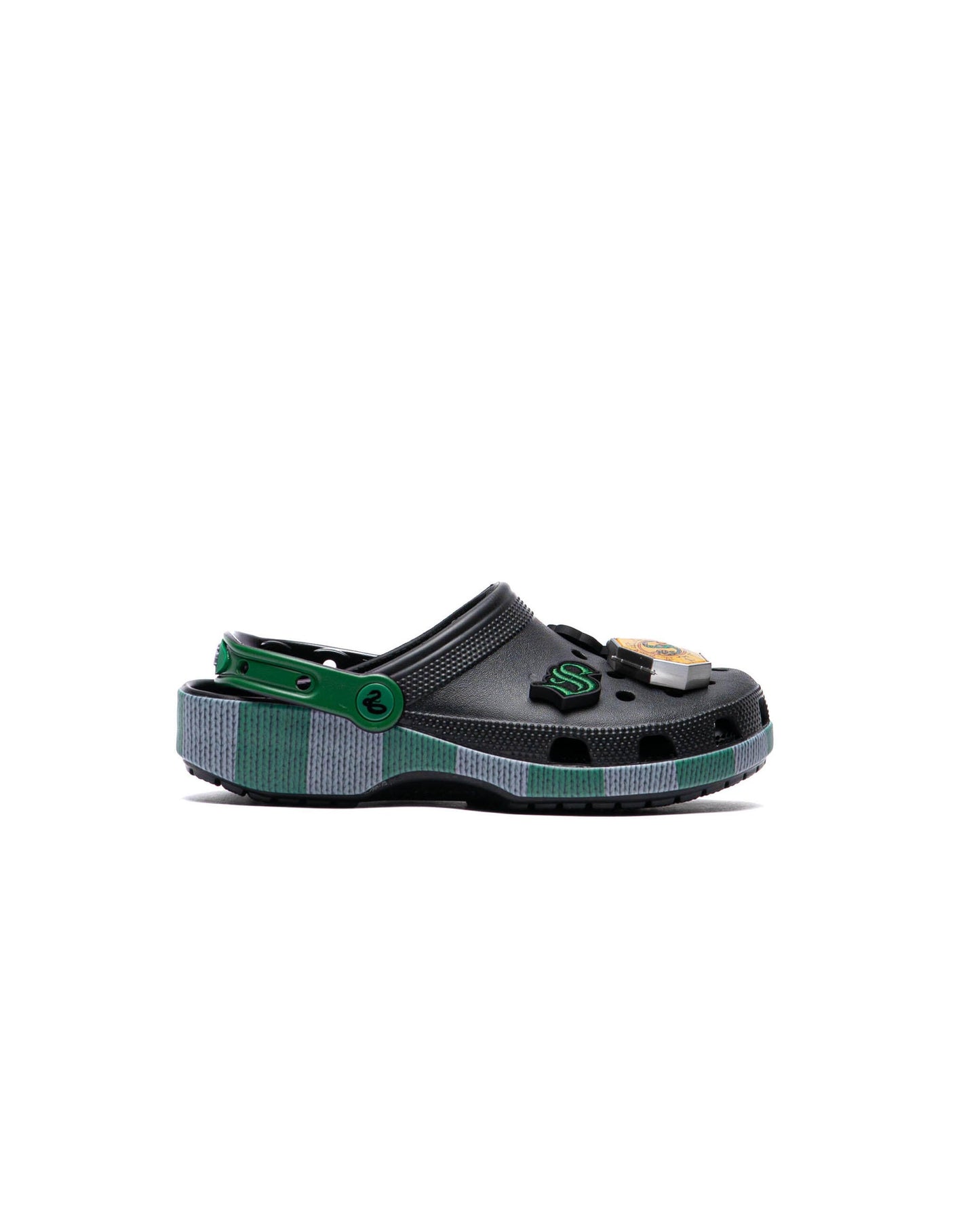 Exclusive Crocs x Harry Potter Slytherin Classic Clog — M2W4 — Front View