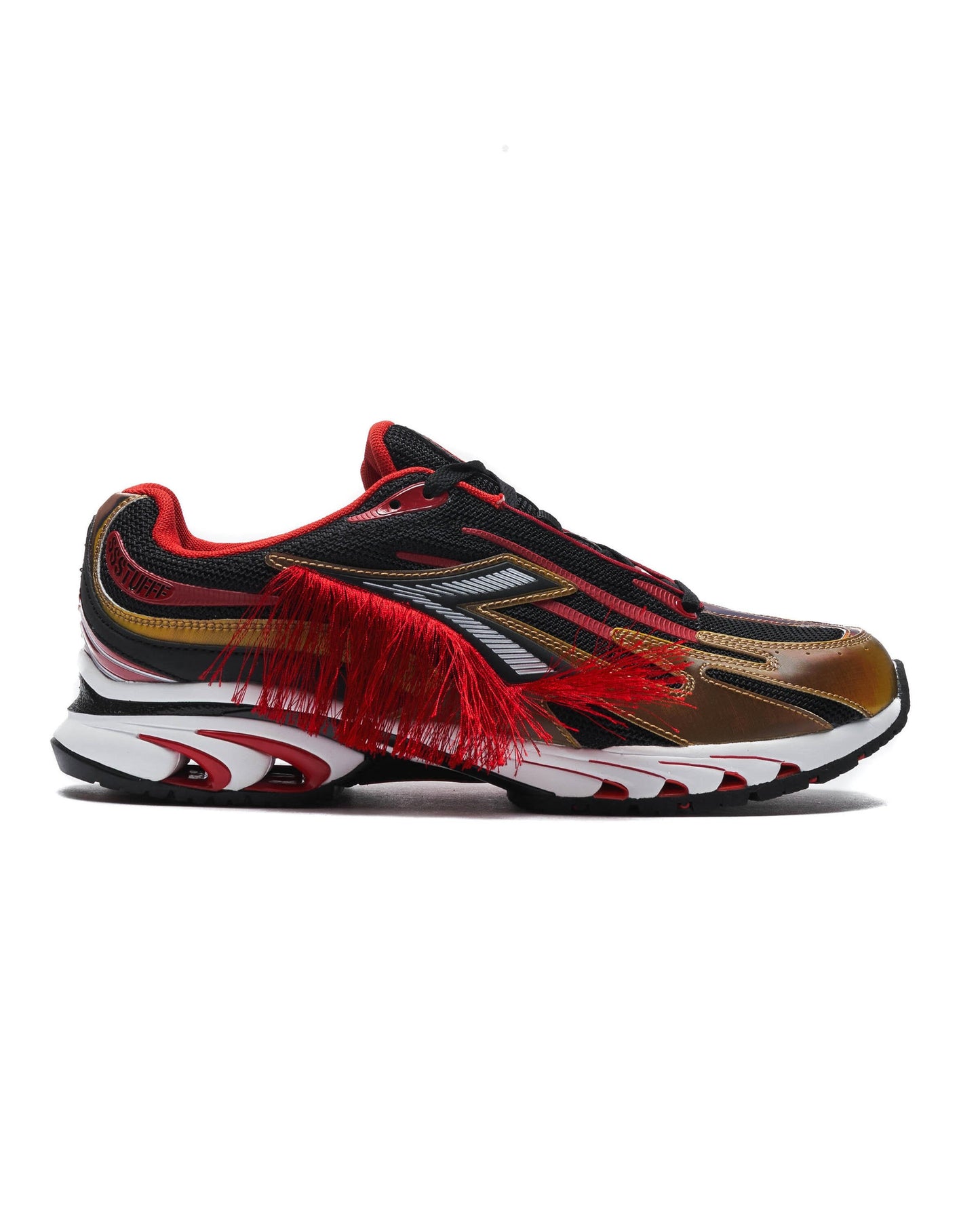 Exclusive Diadora x Ssstufff Supermarket Mythos "Barcelona Fire" — 1.5 — Front View