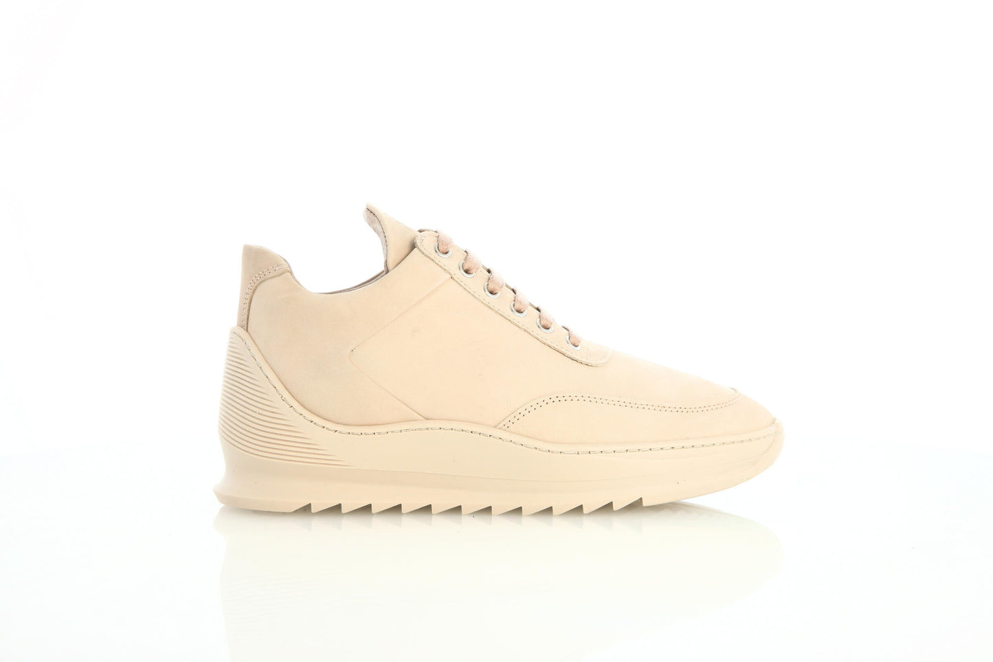 Exclusive Filling Pieces Low Top Heel Cap Mono W "All Pink" — 5.5 — Front View