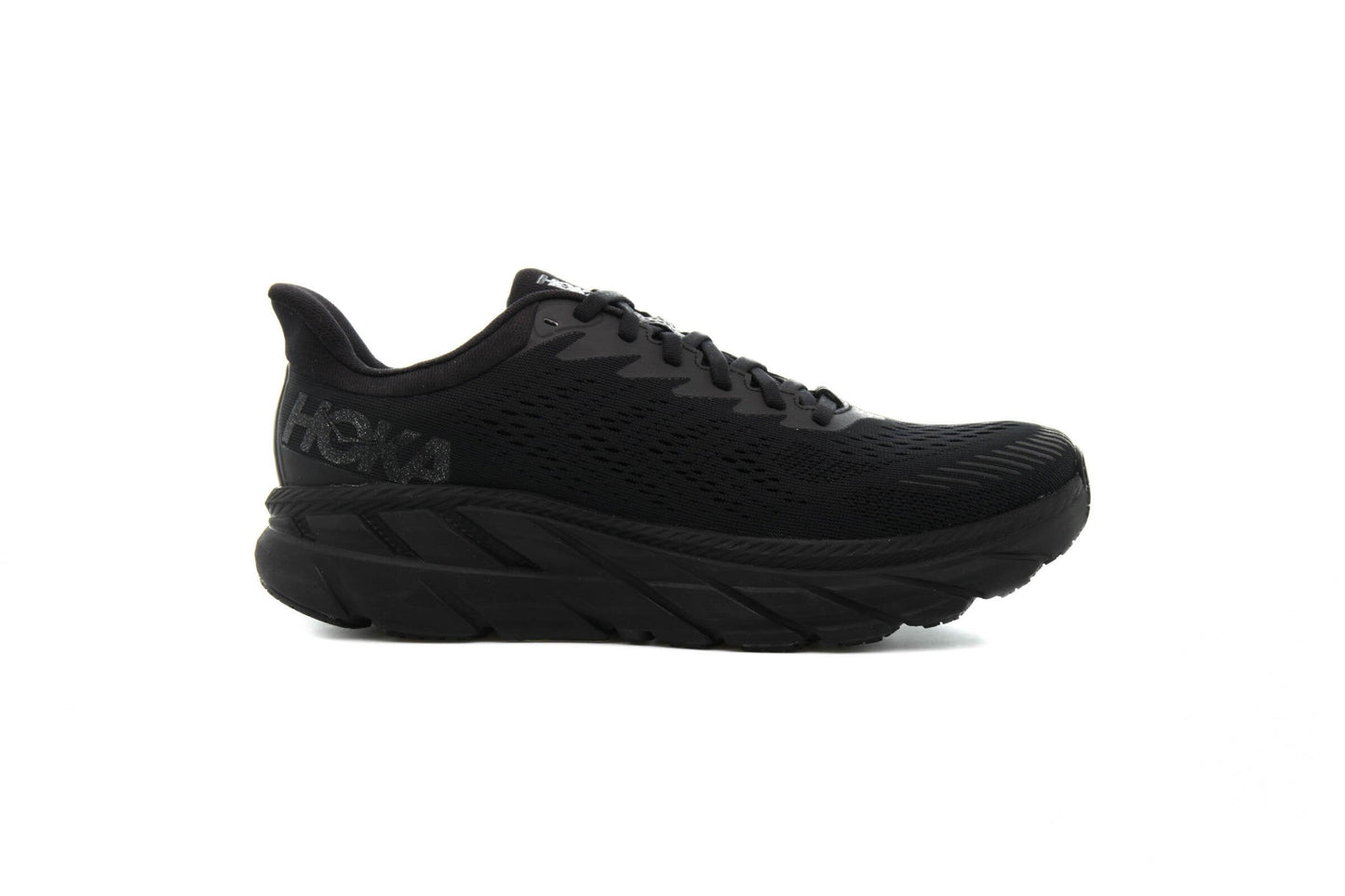 Exclusive Hoka One One CLIFTON 7 "BLACK" — 4 — Front View