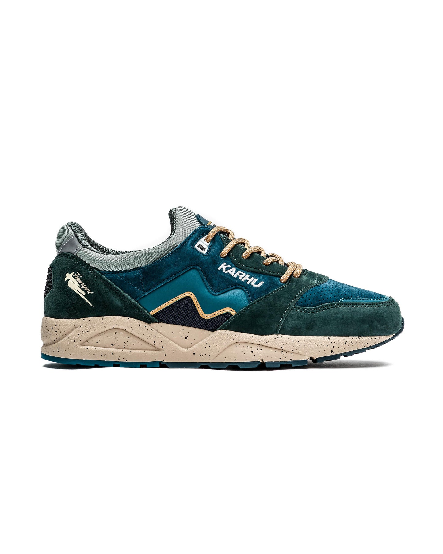 Exclusive Karhu Aria 95 'Moss Pack' — 4 — Front View