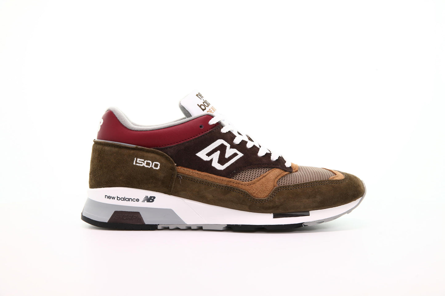 Exclusive New Balance M 1500 GBG "Brown" — 4 — Front View