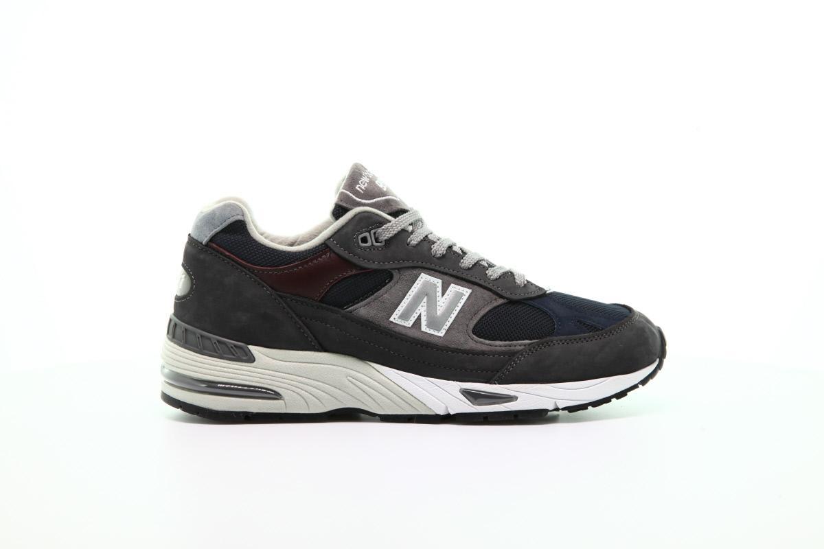 Exclusive New Balance M 991 SLE "Grey" — 4 — Front View