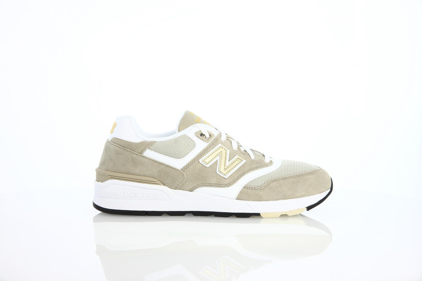 Exclusive New Balance ML 597 RSA "Khaki" — 4 — Front View