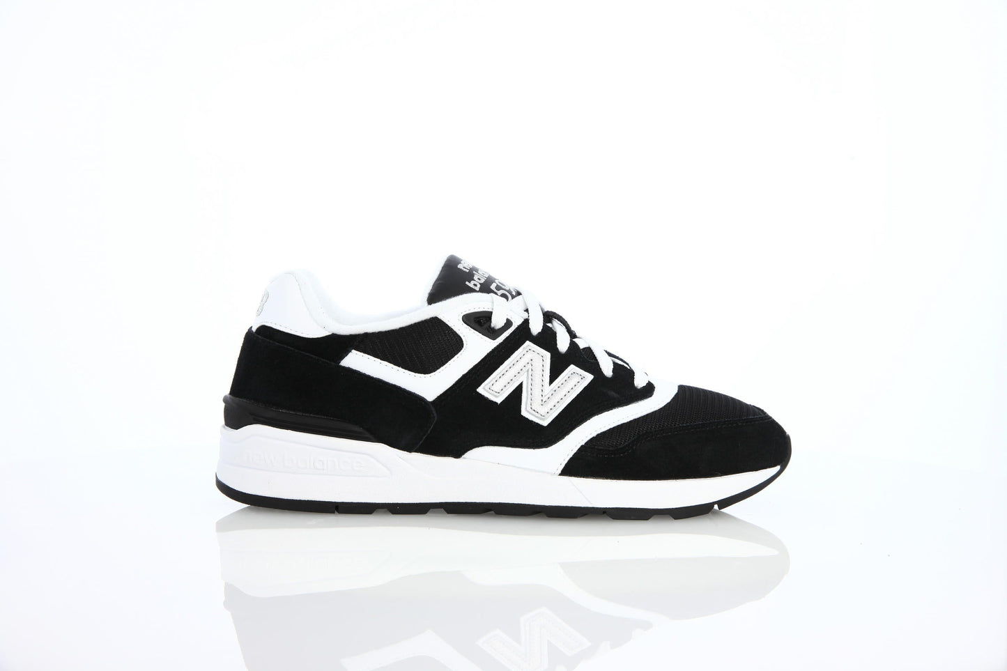 Exclusive New Balance ML 597 RSD "Black" — 4 — Front View