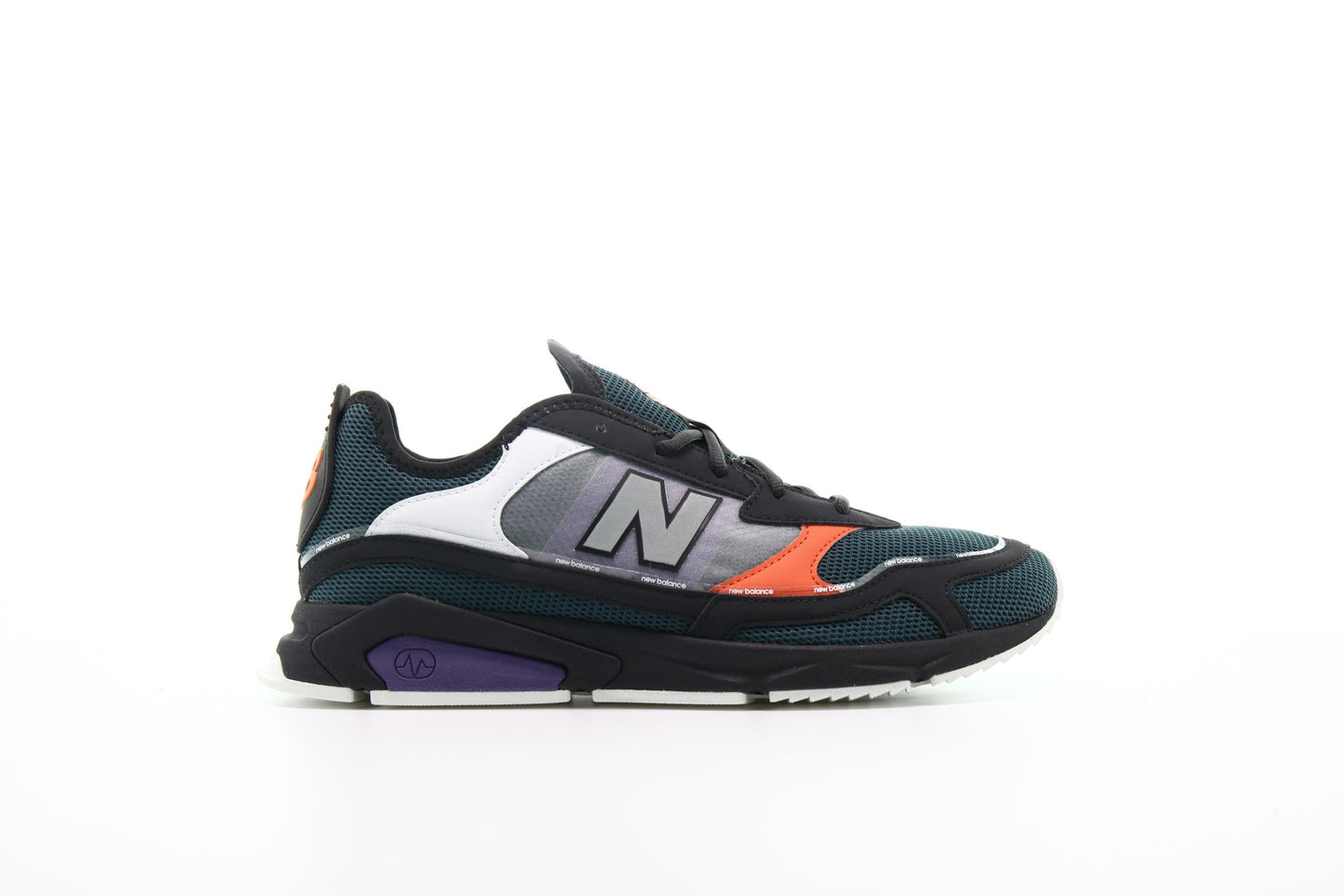 Exclusive New Balance MS X-RACER TLA "Black" — 4 — Front View