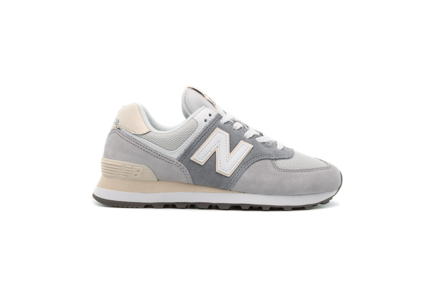 Exclusive New Balance WL 574 LBR — 3 — Front View