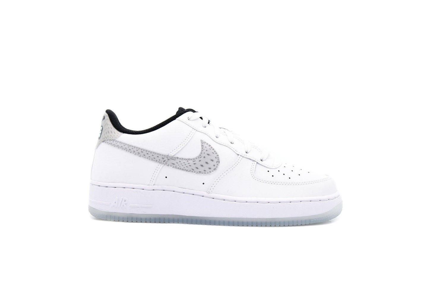 Exclusive Nike AIR FORCE 1 LV8 KSA (GS) "WHITE" — 3.5Y — Front View