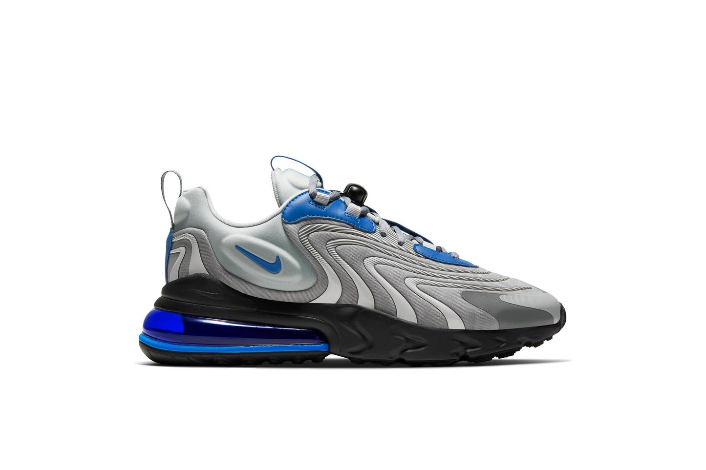 Exclusive Nike AIR MAX 270 REACT ENG "SMOKE GREY" — 3.5 — Front View