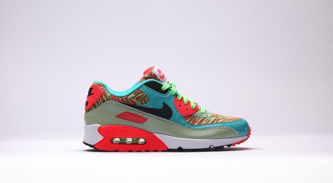 Exclusive Nike Air Max 90 "25th Anniversary" Flash Lime — 3.5 — Front View
