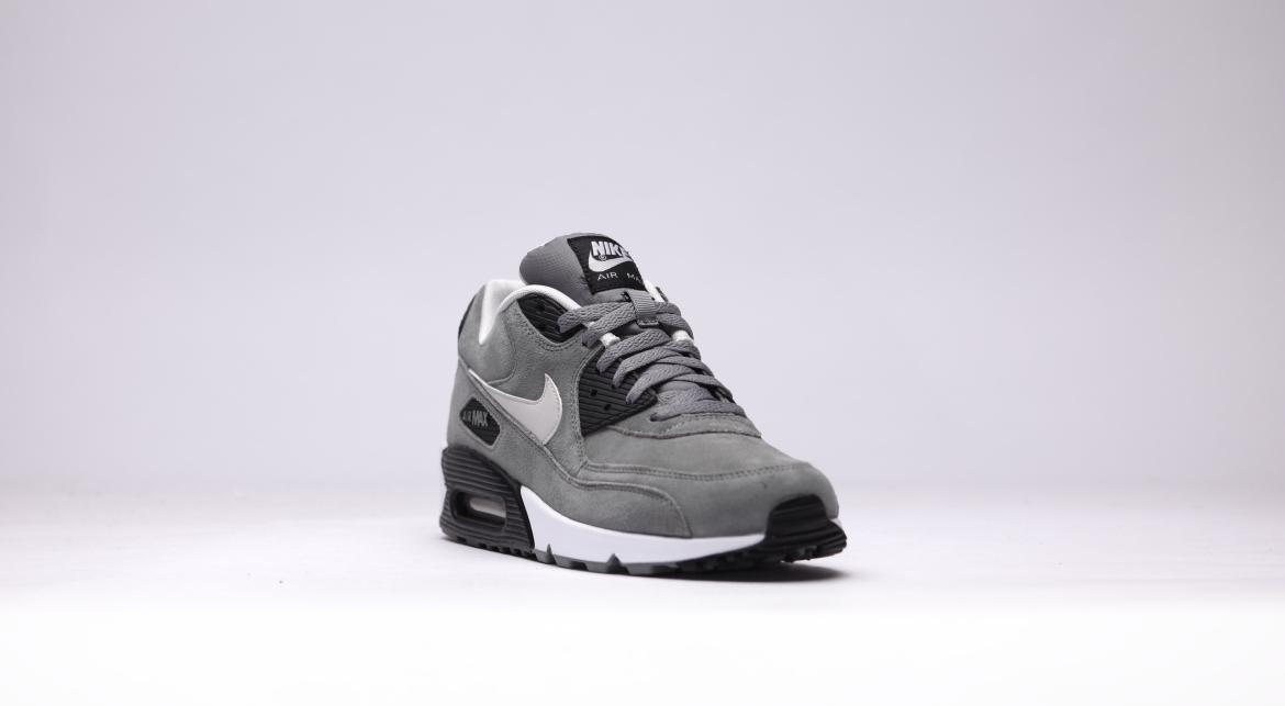 Exclusive Nike Air Max 90 Ltr "Light Grey Suede" — 3.5 — Front View