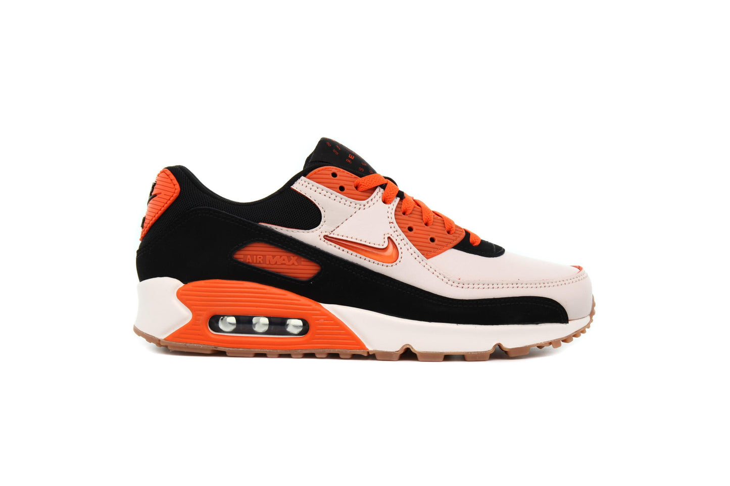 Exclusive Nike AIR MAX 90 PREMIUM "SAFETY ORANGE" — 3.5 — Front View