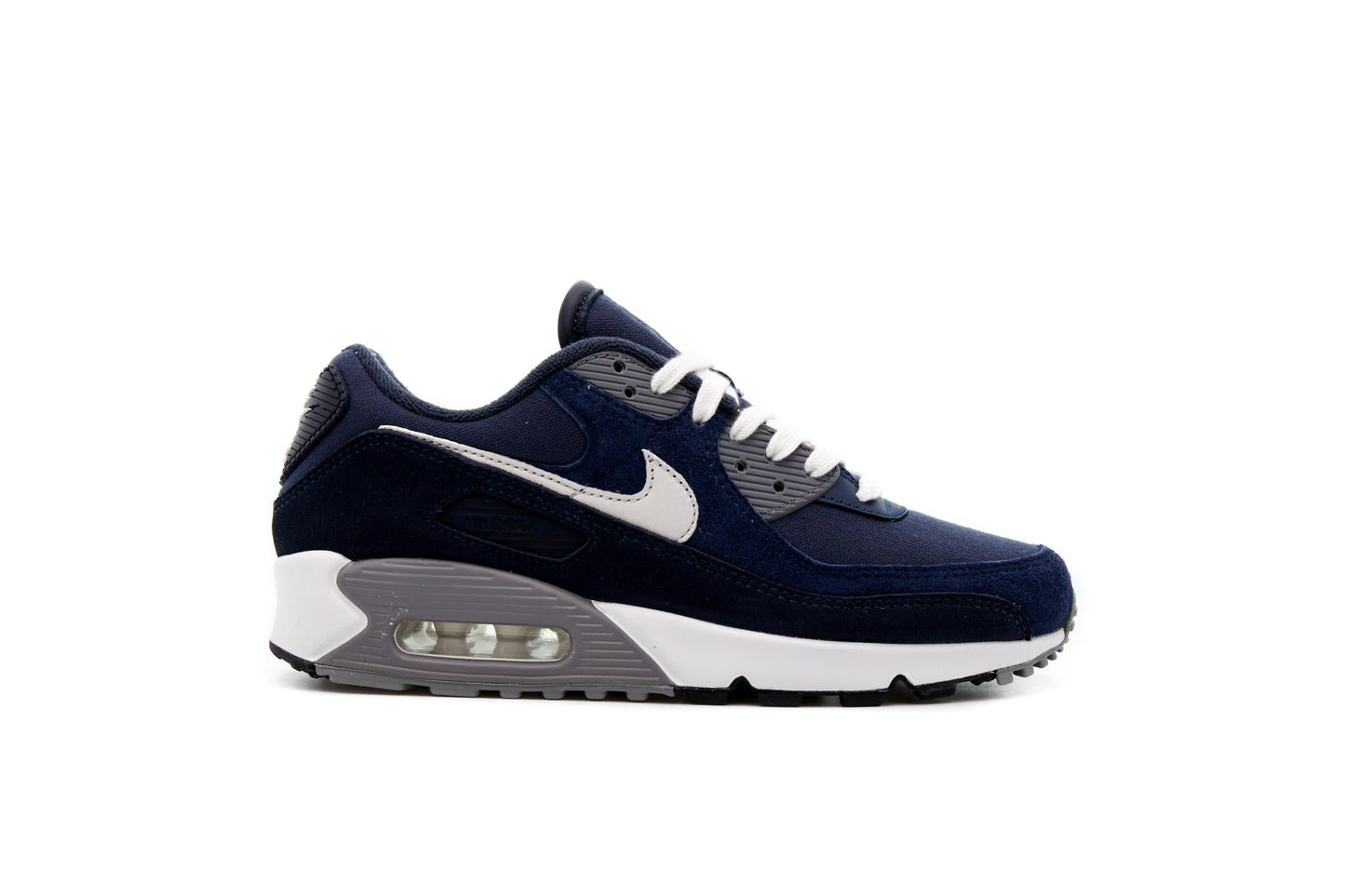 Exclusive Nike AIR MAX 90 PRM "OBSIDIAN" — 3.5 — Front View