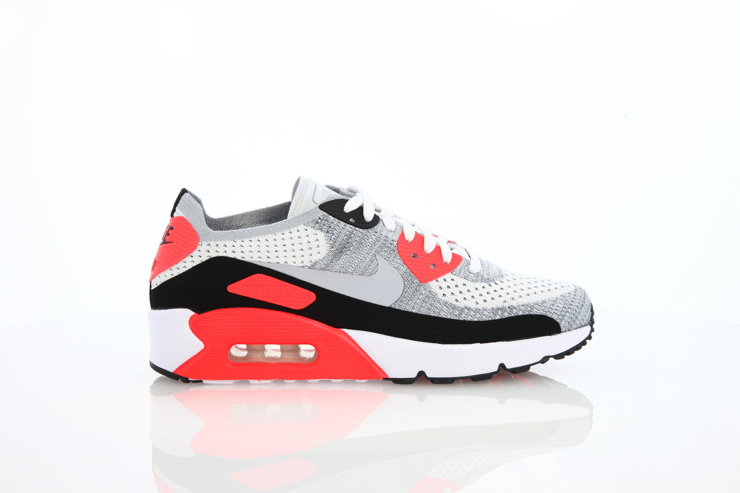 Exclusive Nike Air Max 90 Ultra 2.0 Flyknit "Wolf Grey" — 3.5 — Front View