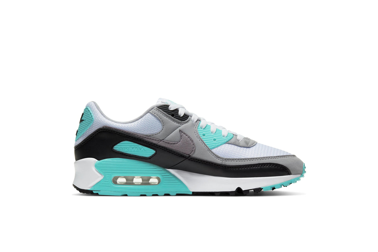 Exclusive Nike AIR MAX 90 "HYPER TURQUOISE" — 3.5 — Front View