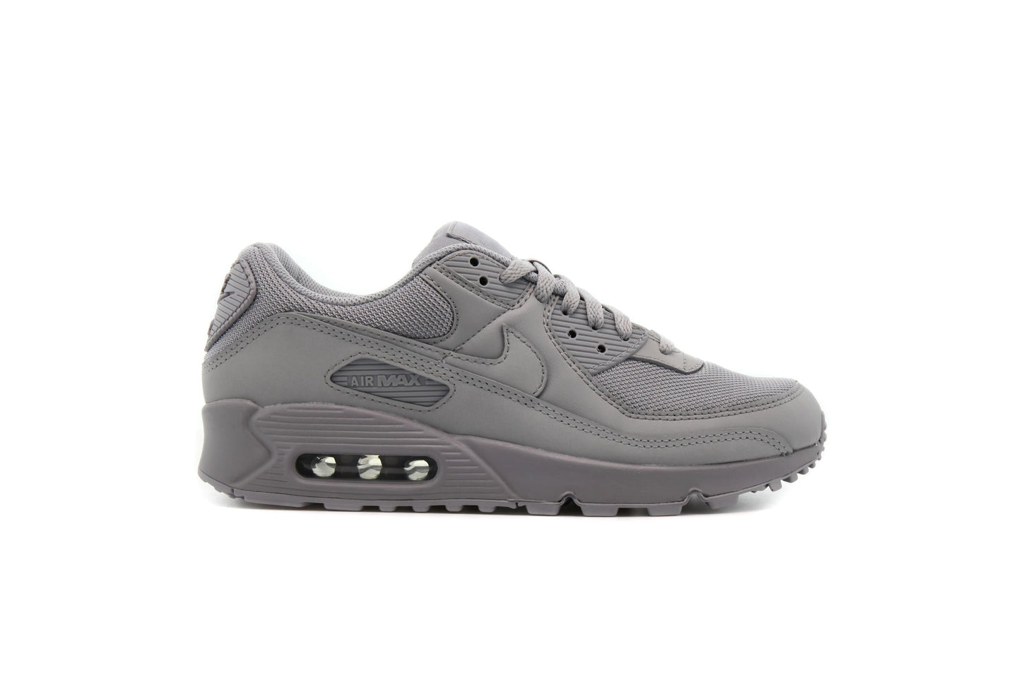 Exclusive Nike AIR MAX 90 "WOLF GREY" — 3.5 — Front View