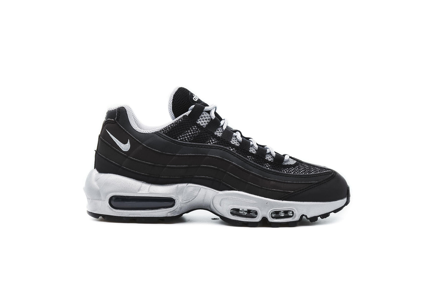 Exclusive Nike AIR MAX 95 PRM "BLACK" — 3.5 — Front View