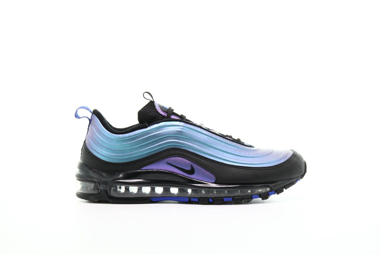 Exclusive Nike Air Max 97 LX Throwback Future "Black" — 3.5 — Front View