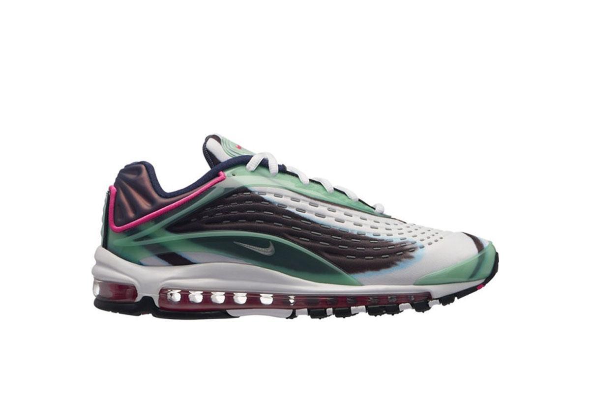 Exclusive Nike Air Max Deluxe "Enamel Green" — 3.5 — Front View