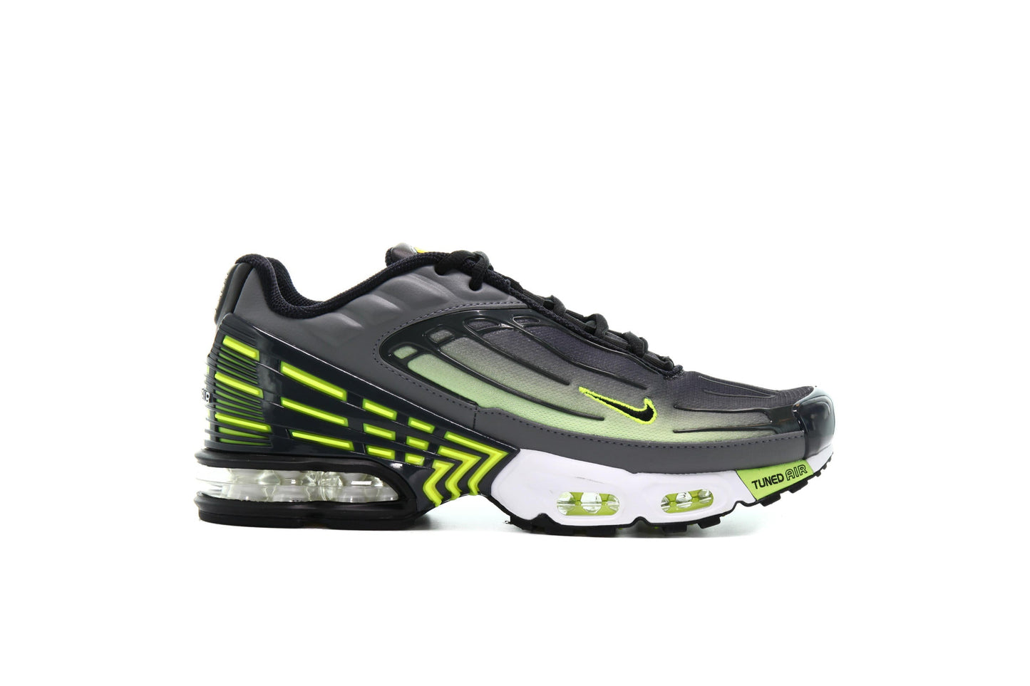 Exclusive Nike AIR MAX PLUS III "SMOKE GREY" — 3.5 — Front View