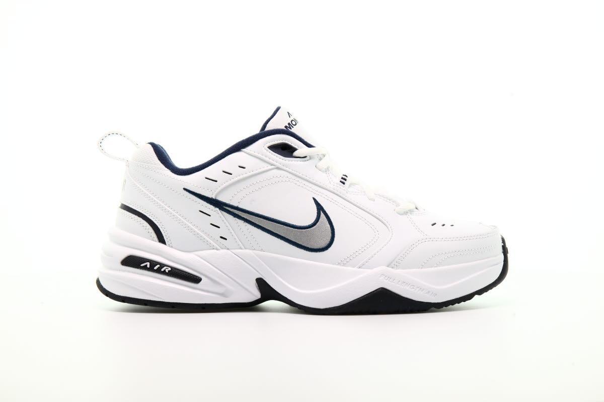 Exclusive Nike Air Monarch IV "Metallic Silver" — 3.5 — Front View