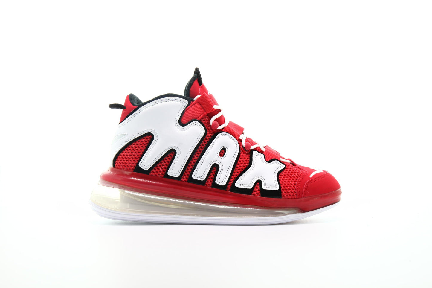 Exclusive Nike Air More Uptempo 720 QS 2 "University Red" — 3.5 — Front View