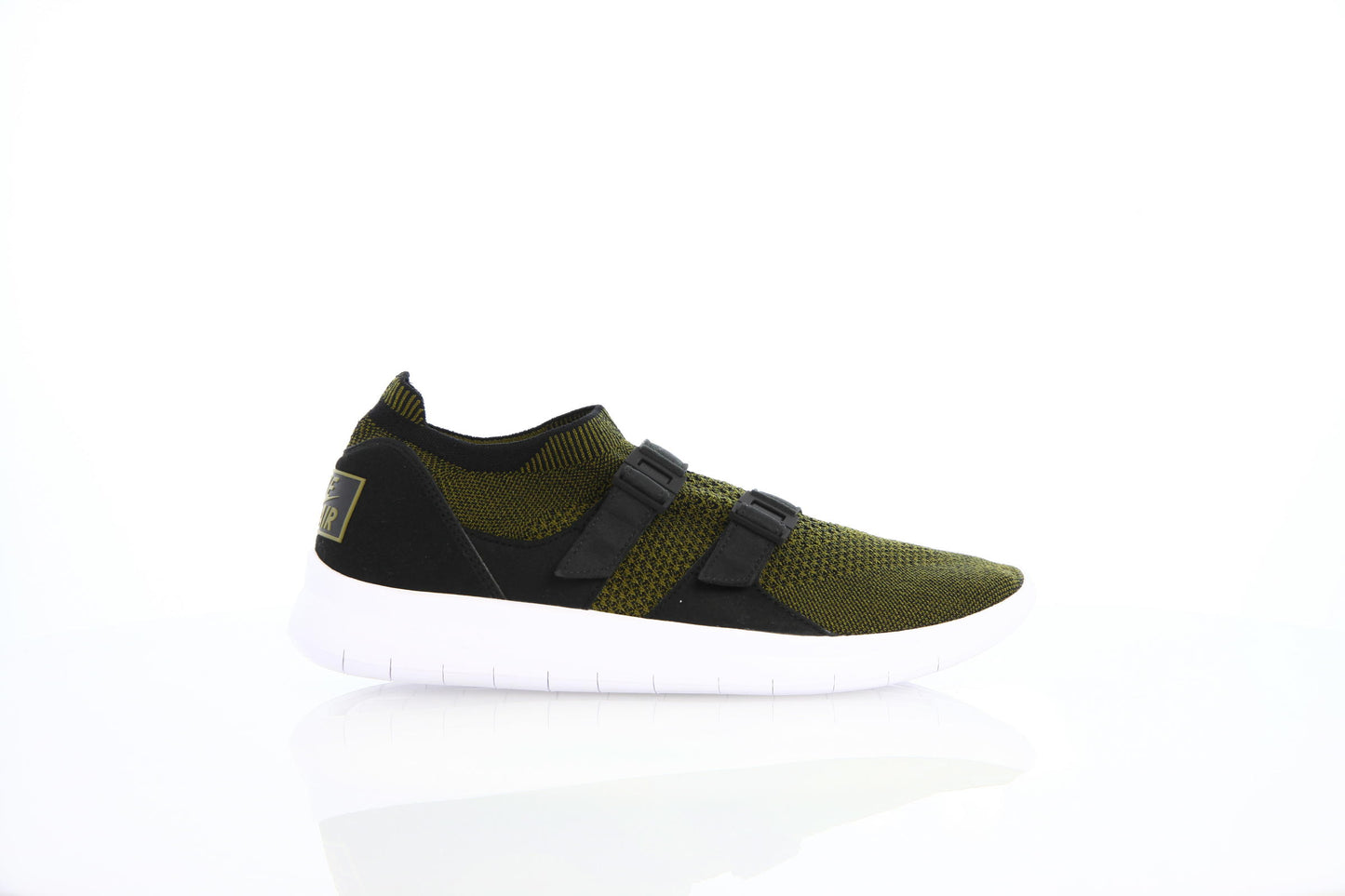 Exclusive Nike Air Sockracer Flyknit "Olive Flak" — 3.5 — Front View