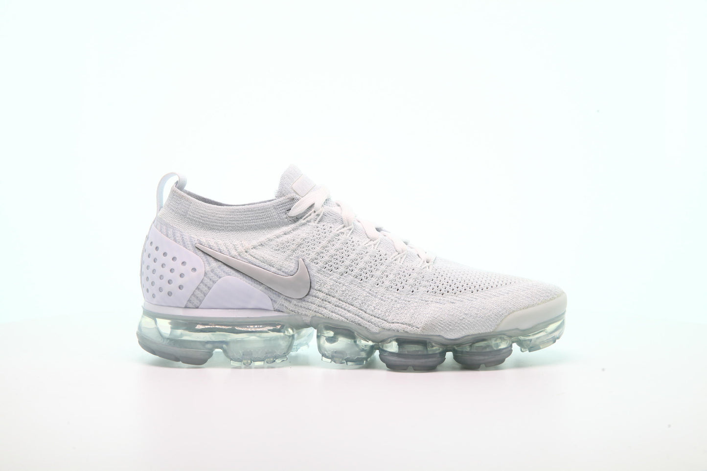 Exclusive Nike Air Vapormax Flyknit 2 "Vast Grey" — 3.5 — Front View